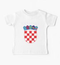 Croatia Hrvatska Deluxe National Jersey Baby Tee