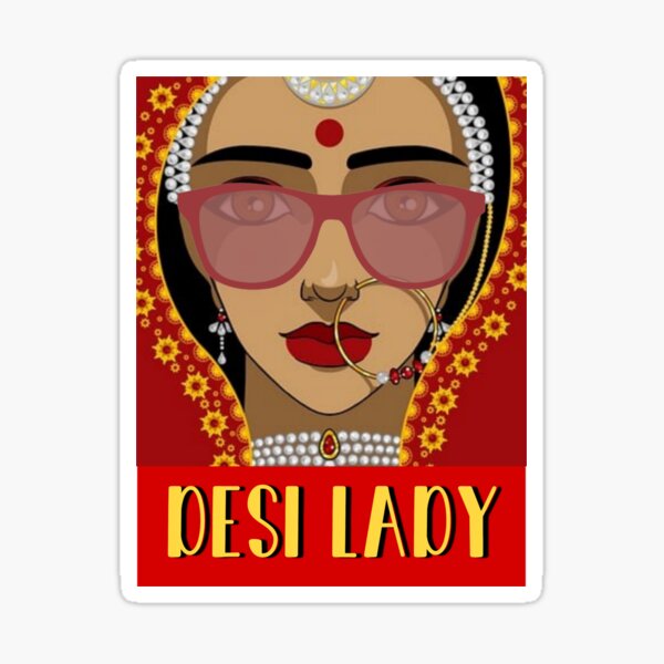 DESI LADY Sticker