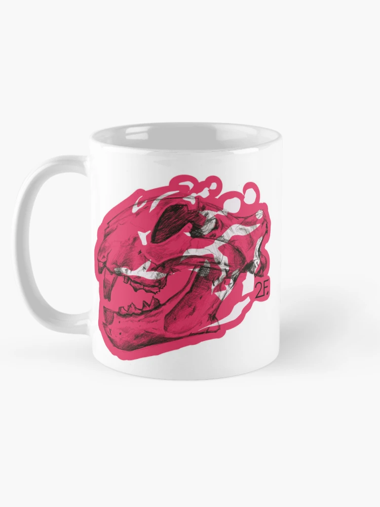 Thumbnail 5 of 6, Coffee Mug, Striped History Raspberry designed and sold by 2FunkiDesigns.