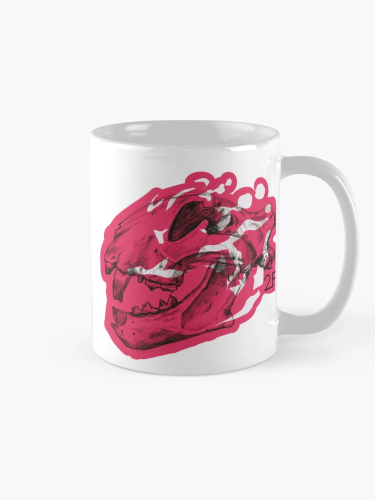 Thumbnail 3 of 6, Coffee Mug, Striped History Raspberry designed and sold by 2FunkiDesigns.