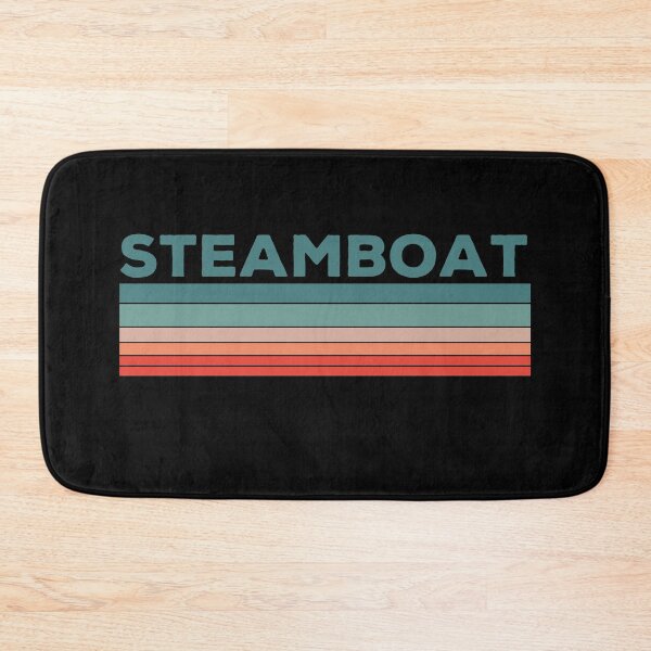 Item preview, Steamboat Colorado Retro Vintage 70s 80s Design designed and sold by CMonica73.