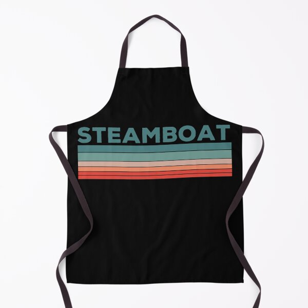 Item preview, Steamboat Colorado Retro Vintage 70s 80s Design designed and sold by CMonica73.