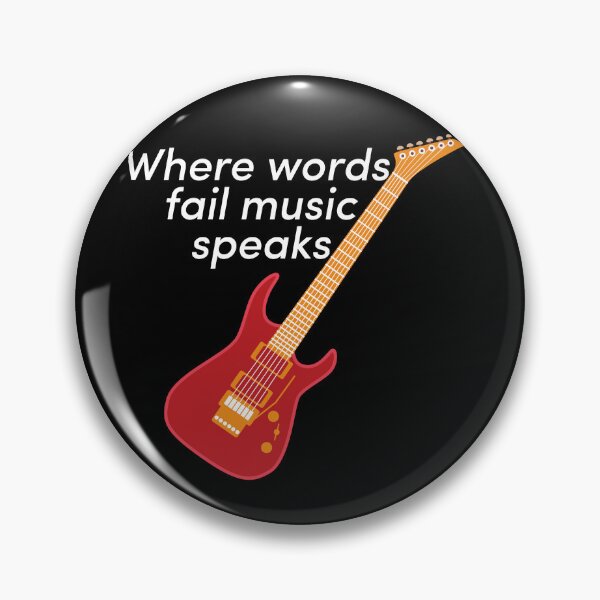 Item preview, Where words fail music speaks pop culture designed and sold by CoolArtByMboya.