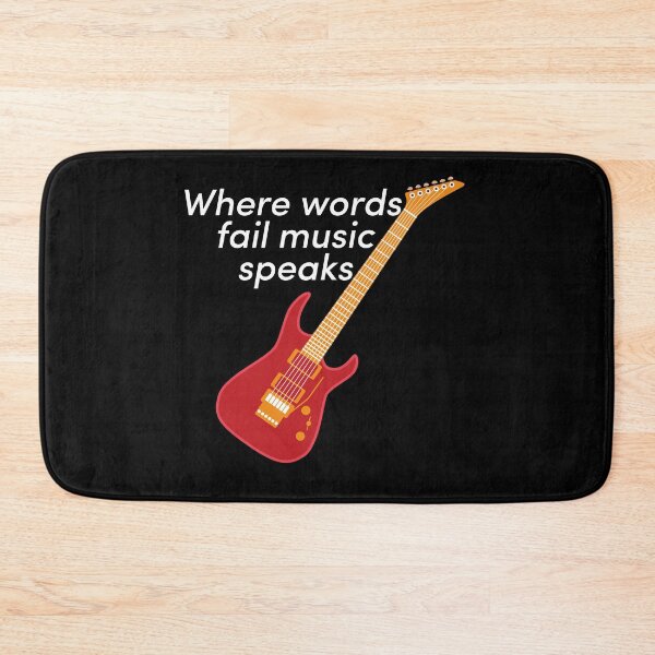 Item preview, Where words fail music speaks pop culture designed and sold by CoolArtByMboya.