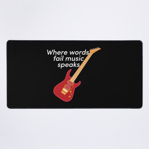 Item preview, Where words fail music speaks pop culture designed and sold by CoolArtByMboya.