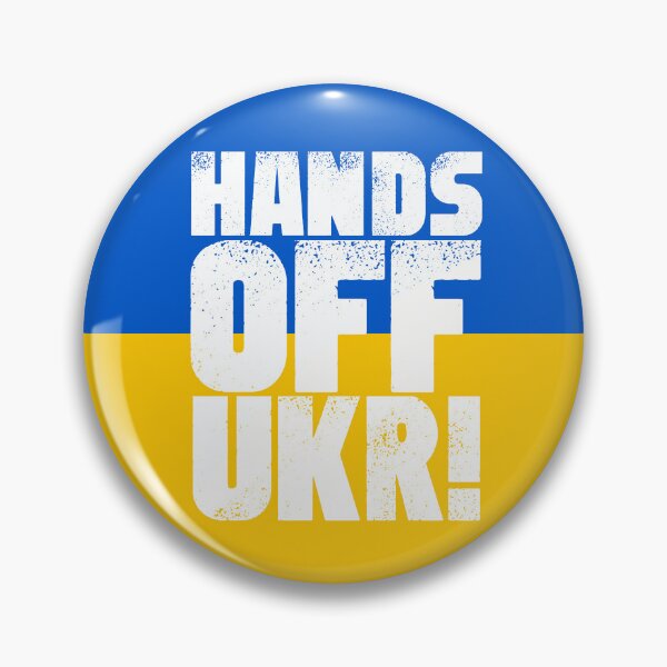 Item preview, WAR UKRAINE, HANDS OFF UKRAINE BY SUBGIRL designed and sold by SUBGIRL.