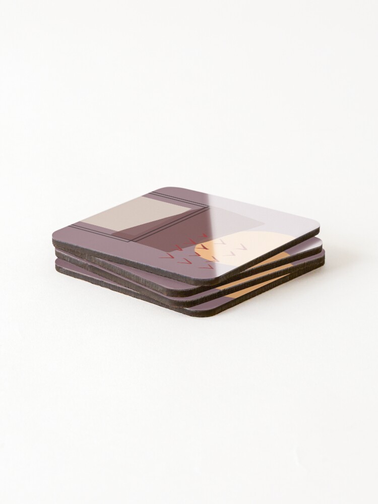 Thumbnail 4 of 5, Coasters (Set of 4), Abstract designed and sold by Tweeting.