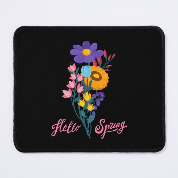 Item preview, hello spring beautiful flowers for spring season lovers designed and sold by beunique5.