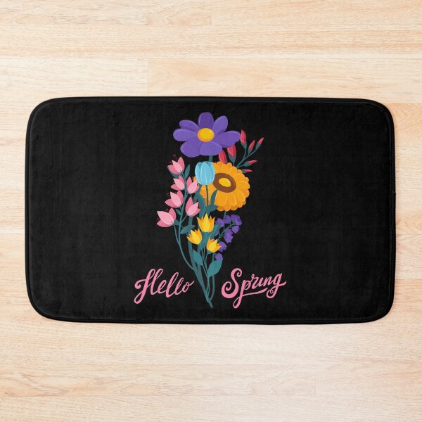 Item preview, hello spring beautiful flowers for spring season lovers designed and sold by beunique5.