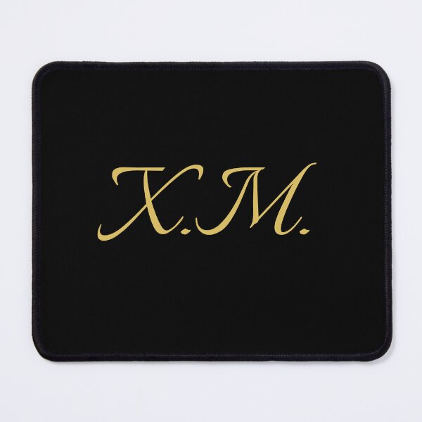 Item preview, XM Initials | Gold Lettering | Personalised Gifts designed and sold by Avo And Sriracha.