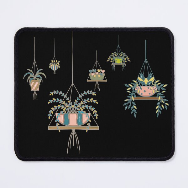 Item preview, Decorative plants in hanging planters designed and sold by GraphismNinja.