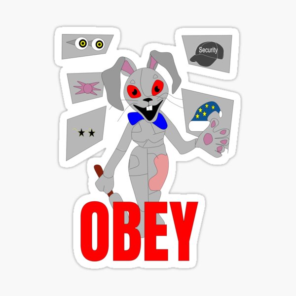 Five Nights At Freddy's Security Breach Security Badge Sticker