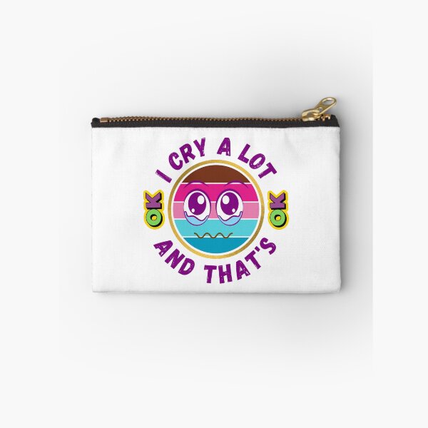 Item preview, I Cry A Lot And That's OK - Funny Crying Memes | Funny Crying Quotes designed and sold by Delandor.