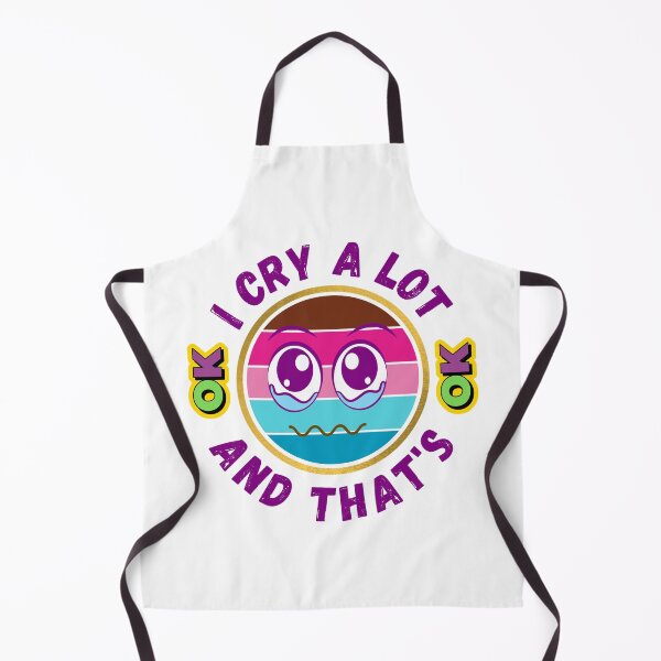 Item preview, I Cry A Lot And That's OK - Funny Crying Memes | Funny Crying Quotes designed and sold by Delandor.