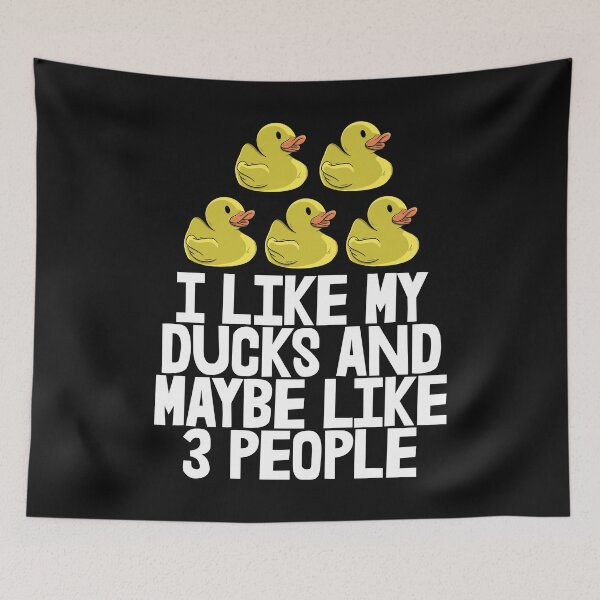 Item preview, I Like My Ducks And MayBe Like 3 People designed and sold by Bendthetrend.