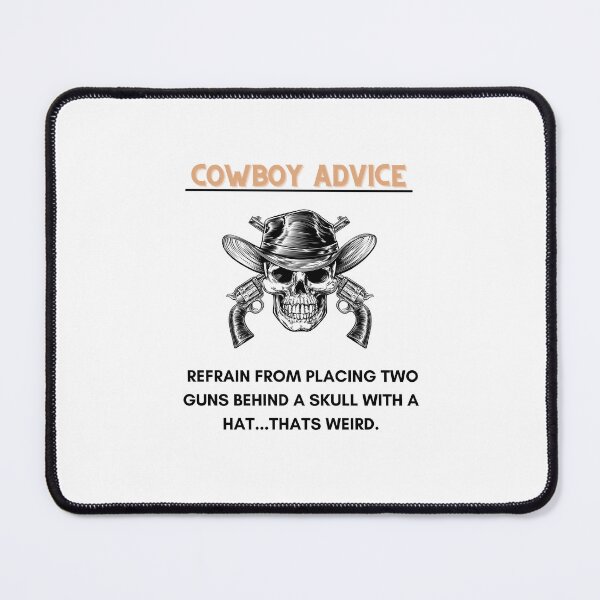 Item preview, Cow boy advice designed and sold by TheJojoman.