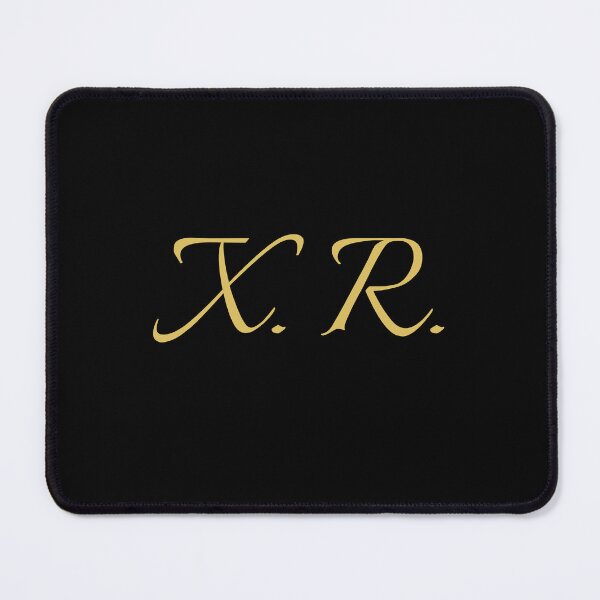 Item preview, XR Initials | Gold Lettering | Personalised Gifts designed and sold by Avo And Sriracha.