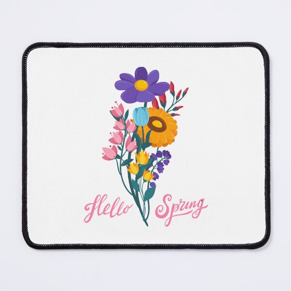 Item preview, hello spring beautiful flowers for spring season lovers designed and sold by beunique5.