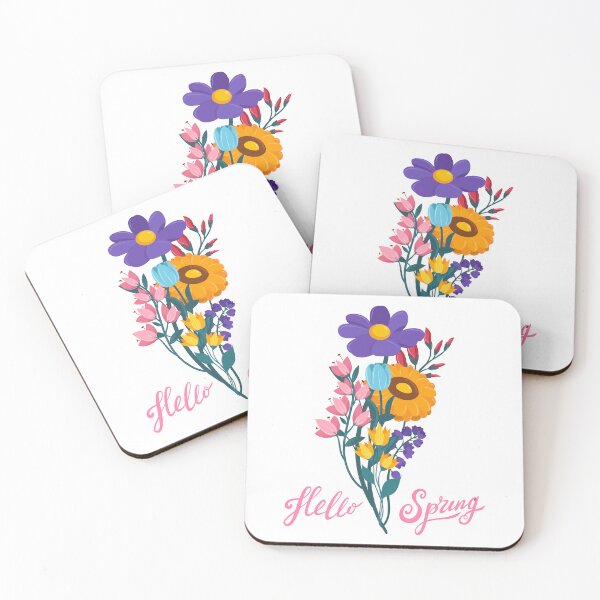 Item preview, hello spring beautiful flowers for spring season lovers designed and sold by beunique5.
