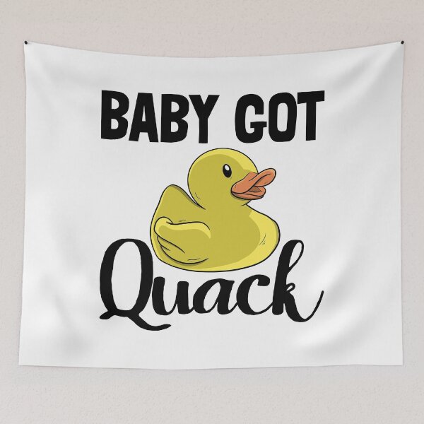 Item preview, Baby Got Quack Duck designed and sold by Bendthetrend.