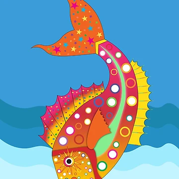 Artwork thumbnail, Colourful Fish by Randa-2511
