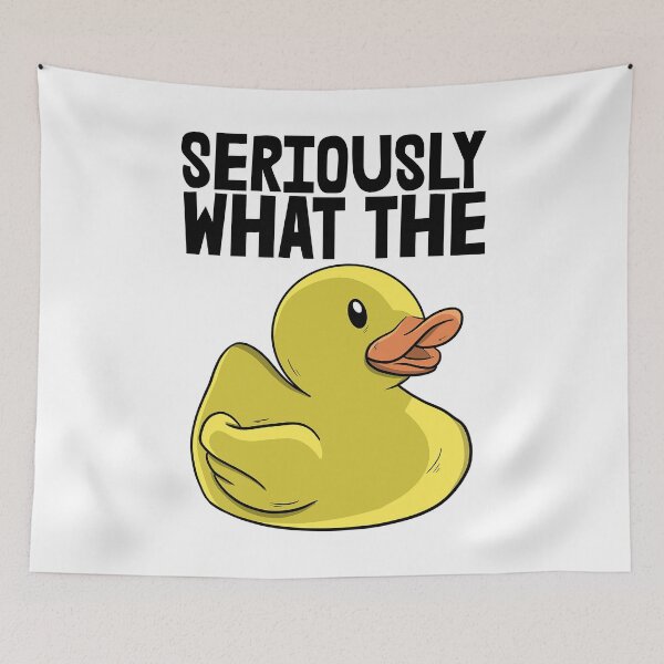 Item preview, Seriously What The Duck designed and sold by Bendthetrend.