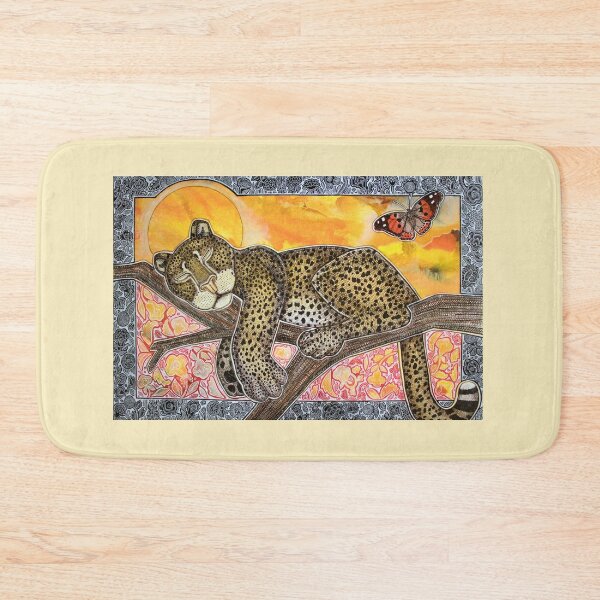 Item preview, Sleeping Leopard designed and sold by Lynnette Shelley.