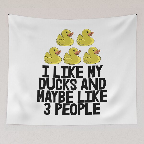 Item preview, I Like My Ducks And MayBe Like 3 People designed and sold by Bendthetrend.
