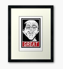 GREAT Framed Print