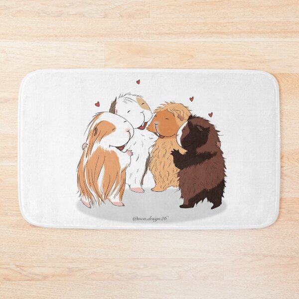 Item preview, Guinea Pig Family - Group Hug designed and sold by mondesign26.
