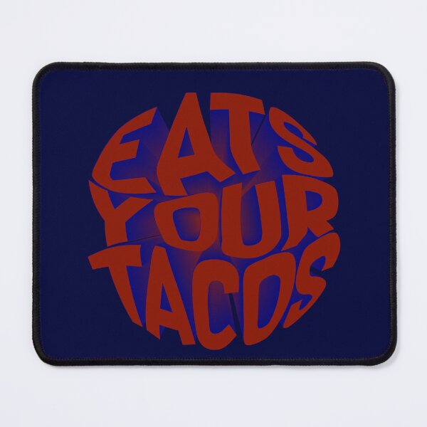 Item preview, Eatsyourtacos - Wonky Logo designed and sold by Nerd-Herd-Team.