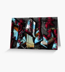 Abstract Chaos Greeting Card