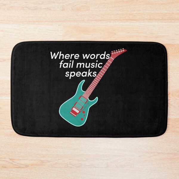 Item preview, Where words fail music speaks pop culture designed and sold by CoolArtByMboya.