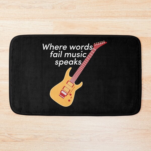 Item preview, Where words fail music speaks pop culture designed and sold by CoolArtByMboya.