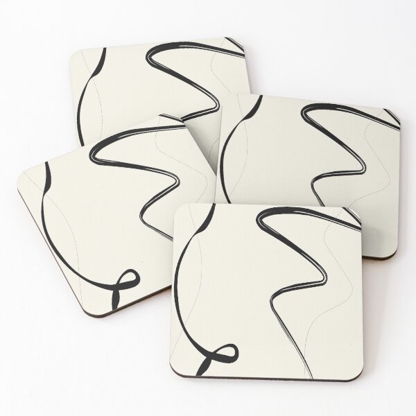 Item preview, Abstract hand-drawn sketch the contours of modern contemporary boho elements isolated home wall decor simple. designed and sold by Momixzaaa.