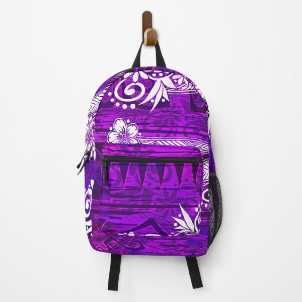 Item preview, Polynesian Purple Tribal Jungle Print designed and sold by sunnthreads.