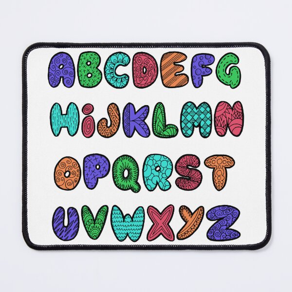 Item preview, Colorful Rainbow Alphabet  designed and sold by ontheoutside.