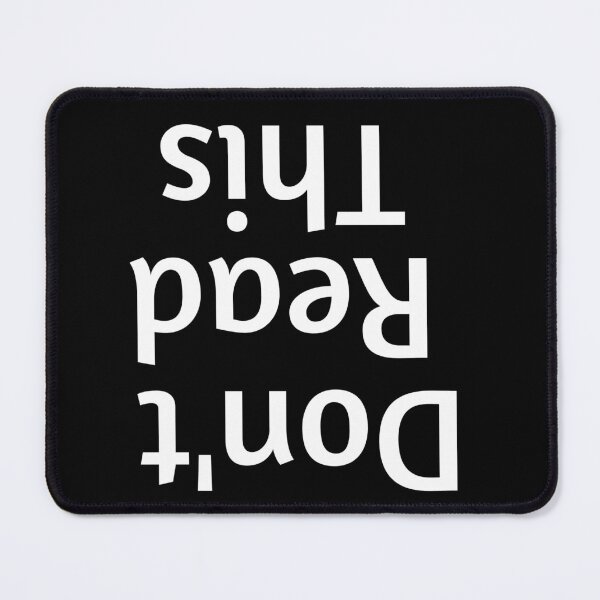 Item preview, Don't read this, reading is a ticket to adventure designed and sold by DiensDesign.