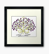50 Figs on Tree Framed Print