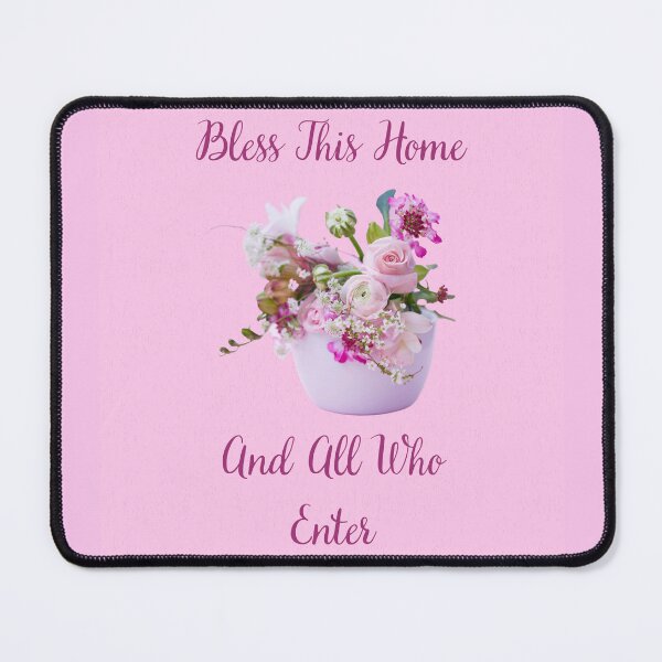 Item preview, Positive Bless This Home And Those Who Enter Flower Bouquet Picture designed and sold by debmund.