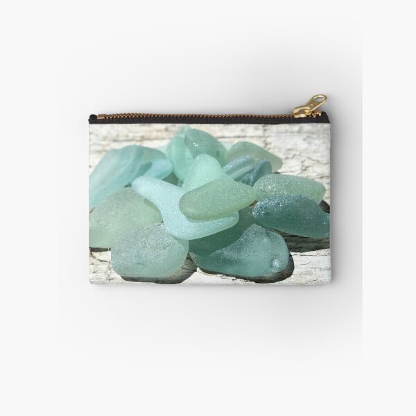 Item preview, Sea Foam Sea Glass and Pale Weathered Wood Light Blue Turquoise Pastels designed and sold by Beachy.