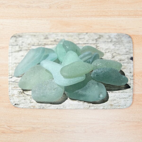 Item preview, Sea Foam Sea Glass and Pale Weathered Wood Light Blue Turquoise Pastels designed and sold by Beachy.