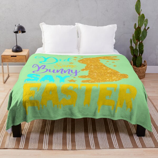 Item preview, Silhouette Bunny Did Some Bunny Say Easter Easter Day designed and sold by icecoconut.