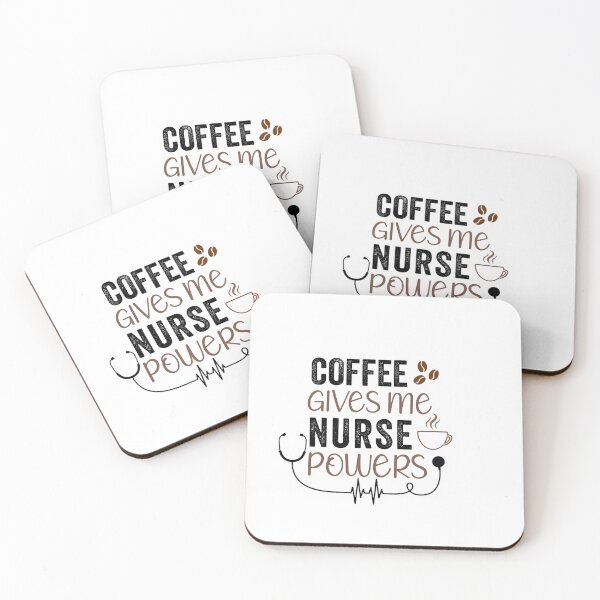 Item preview,  Coffee gives me nurse powers designed and sold by Imadrr.