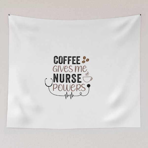 Item preview,  Coffee gives me nurse powers designed and sold by Imadrr.