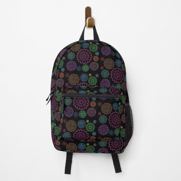 Item preview, Colorful Groovy Flower Pattern Outline designed and sold by Deborah Camp.