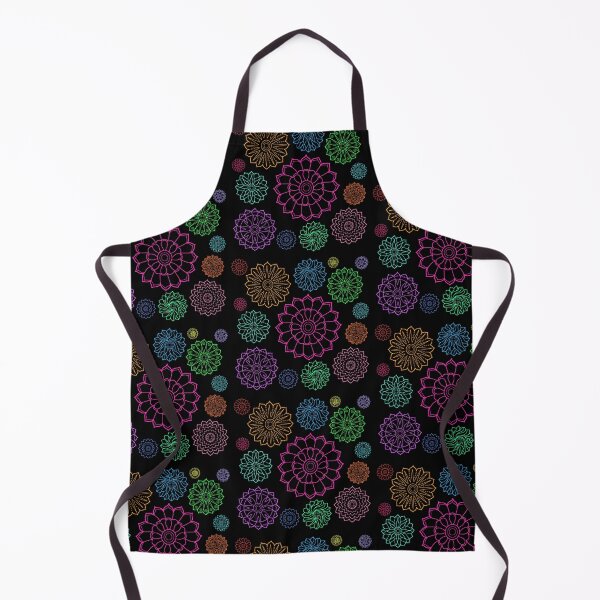 Item preview, Colorful Groovy Flower Pattern Outline designed and sold by Deborah Camp.