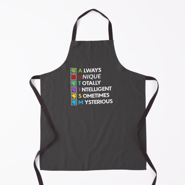 Item preview, Autism: Always Unique Totally Intelligent Sometimes Mysterious. World Autism Awareness Day , April 2 designed and sold by SpringPetals.