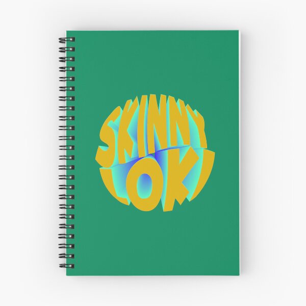 Item preview, Skinny - Wonky Logo Yellow/teal/green designed and sold by Nerd-Herd-Team.