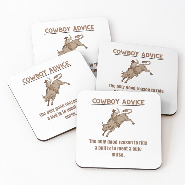 Item preview, Cowboy advice no 47282873838 designed and sold by TheJojoman.